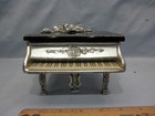 Excellent 1930 40s Jet Black Catalin Piano Music Box- Works