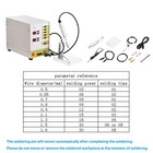 110v Permanent Jewelry Welder Kit  Jewelry Welding Machine With Welding Torch-