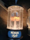 Vintage Michelob Light Beer Wall Sconce Lighted Sign 1982 Usa Made