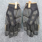 Large Mossy Oak Large Tactical Gloves Rubber Guard Protective Full Finger Black