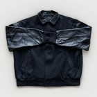     jack Daniels Whiskey Leather wool Jacket Vintage Bomber Old No 7 Imageseller