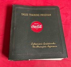 Coca-cola 1950s Sales Training Program All Star Dealer Campaign Binder