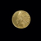 6 Piece Ten Dollar Eagle Gold Plated Exonumia Coin Set