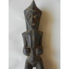 Senufo Carved Wooden Crown Figure  c  te D ivoire 