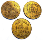 Early 1900 s Dowlings Seegar Store St Albans Vermont Good For Trade Token Vt