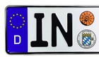 Audi Ingolstadt Rear German License Plate Au By Z Plates With Unique Number New