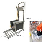 Brush Shoe Washing Machine Stainless Steel Boot Scrubber For Livestock Farm