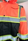 Hi-vis Class 3 Insulated Safety Bomber Reflective Jacket For Road Work 