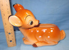 Vintage Walt Disney Productions Bambi Planter By Enesco