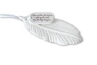 Sympathy Ornament  Sympathy Gift  Feather Sympathy There Are Those Who Continue