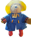 Paddington Bear Doll Eden Toys England Red Boots Yellow Hat 1981 Vintage Rare