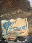 Antique Pflueger Taxidermy Barracuda Fish Single Mount Real Fish Skin 39    Fl