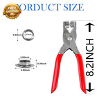 300pcs 1 2 Inch Grommet Tool Kit  12mm Handheld Eyelet Kit   Grommets Pucher