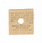 The Whisky A Go Go Los Angeles Ca Mega Rare Ticket Stub Gogo Hollywood