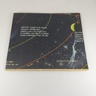 Map Of The Solar System And Outer Space 1959 Book Enterprises 