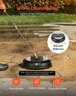 Vevor 15  Pressure Washer Surface Cleaner 4 Wheels 4000 Max Psi Plastic Black