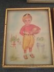 Vintage Metalcraft Football   Baseball Boy Cheerleader Charlotte Becker Pictures