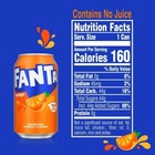 Fanta Orange Fruit Soda Pop  12 Fl Oz  12 Pack Cans Free Shipping