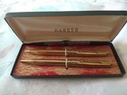  Parker Gold Filled Ball Point Pen   0 9mm Pencil Made In Canada New