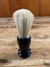 Omega Brush Co   20106 Professional Chrome Rim Shave Brush - Black Handle Boar 