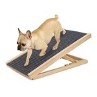  Adjustable Heights Dog Ramp Foldable Dog Stairs Non-slip Ramp For Bed Sofa Car