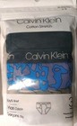 Calvin Klein Boys Briefs Size Xl 16-18  Stretch Multi Color -2 Packs Of 3 Brief
