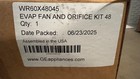 Evap Fan And Orifice Kit Part  Wr60x48045