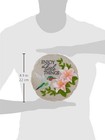 Spoontiques - Garden Dcor - Hummingbird Stepping Stone - Decorative Stone For