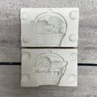 Lot Of 3 Alberta   s Mold Bunny Paint  Egg Cart  In Basket  a-194   a-314   a-190