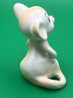 Genuine Bone China Japan Miniature White Mouse Figurine