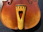 1pcs  Baroque Style Maple Tailpiece With Tailgut For 4 4 Violin Violin Part Usa