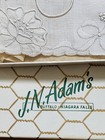 Lot Of 3  vintage Pure Linen Hankerchiefs  austria Lace  Madeira  s  Monogram