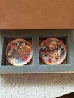 Michael Jordan Mini 12 Plate Upper Deck  Collection  W display Rack