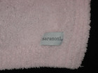Saranoni Pink Baby Lovey Mini Security Blanket Chenille Plush