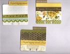 Bumble  3  6 Tabbed  Memorydex rolodex Cards Double-sided Handmade