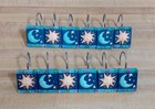 Vtg Celestial Curtain Hook Set Sun Moon Star Y2k 90s