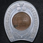 1948-d Encased Cent The Diamonds 1949 Good Luck Cent Vf  cn16380 