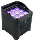 Chauvet Dj Freedom Par H9 Ip Rgbaw uv Wireless Dmx Battery Par Can Wash Up-light