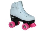 Epic Skates Pink Princess Girls Quad Roller Skates Adult 5 White