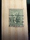 Australia Postage Stamp Curacao 2 1 2 Cent 1918 Bisect  171 Used