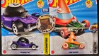 Hot Wheels Decidedly Go   Cone Shaker Lot Of 2 Mainline 2025 H Case             
