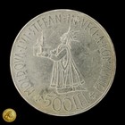 1941 Romania 500 Lei 83 5  Silver Coin -e1296