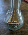 French Miniature Ship In Tall Cusenier Bottle   Mint Condition   Folk Art  