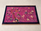 1930 Hand Knotted Chinese Pictorial Wool Rug 4x6 10 Bird Floral Vintage Area Rug