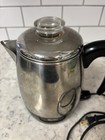 Vintage Welbilt Stainless Steel Electric Coffee Percolator 