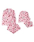 Matching Christmas Pajamas For Mom And Kids - Festive Family Sleepwear Set
