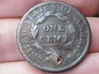 1810 09 Classic Head Large Cent Penny- Rare Overdate  S-281  Vg fine Details