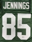 Greg Jennings Packers Signed Custom Replica Green Jersey Auto - Bas
