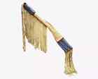 Indian Beaded Native American Rifle Scabbard Sioux Style Suede Leather Gun Cover