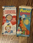 Vintage Straws Sweetheart Paper Mother Goose Carnival Paper   Bend Straws Lot 